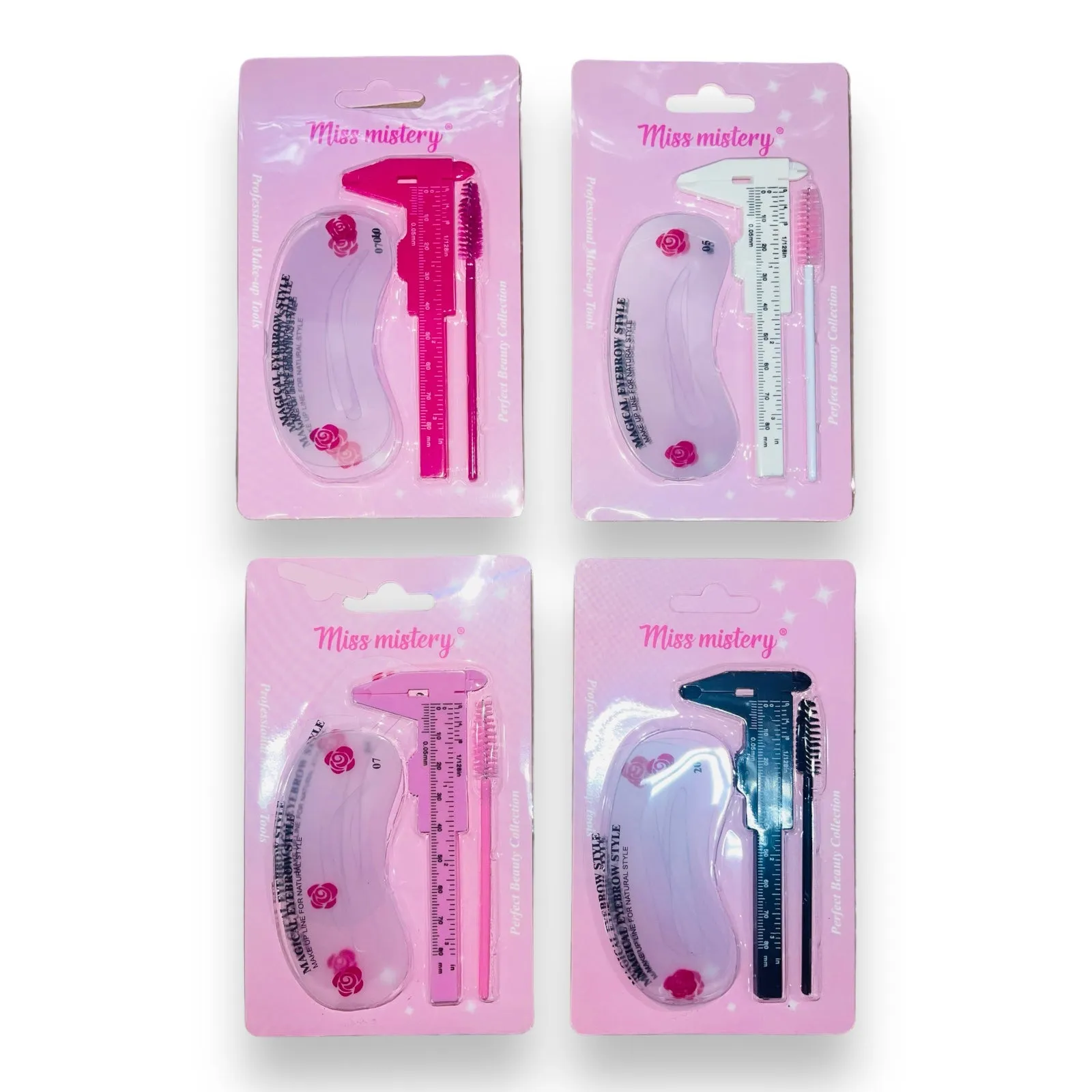 12 pc Professional Eyebrow Grooming Tools