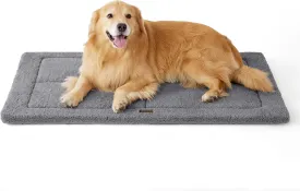 Bedsure Washable Dog Bed for Extra Large Dogs, Reversible Foam Floor Pet Mat, Lightweight Travel Flat Puppy Mattress for Indoor & Outdoor Pet