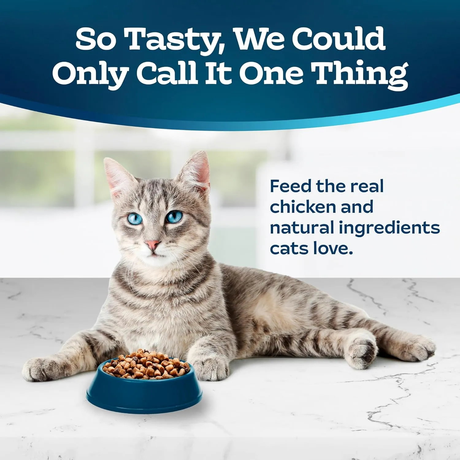 Blue Buffalo Tastefuls Mature Dry Cat Food for Adult Cats 7 , Made in the USA with Natural Ingredients, Chicken & Brown Rice Recipe, 3-lb. Bag