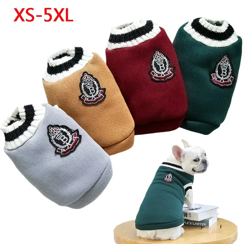 College Style Dog Clothes