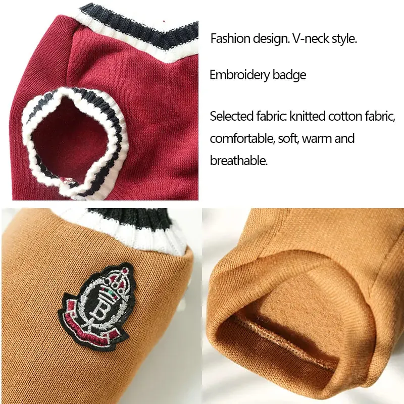College Style Dog Clothes