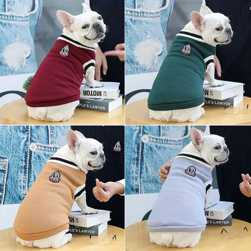 College Style Dog Clothes