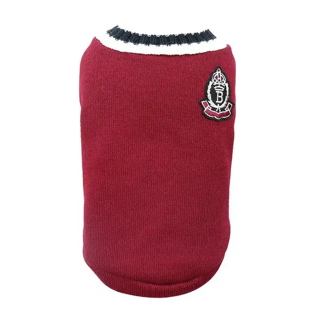 College Style Dog Clothes