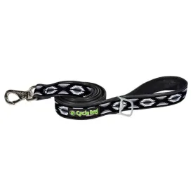 Cycle Dog Black & White Campfire Blanket Dog Leash 6'