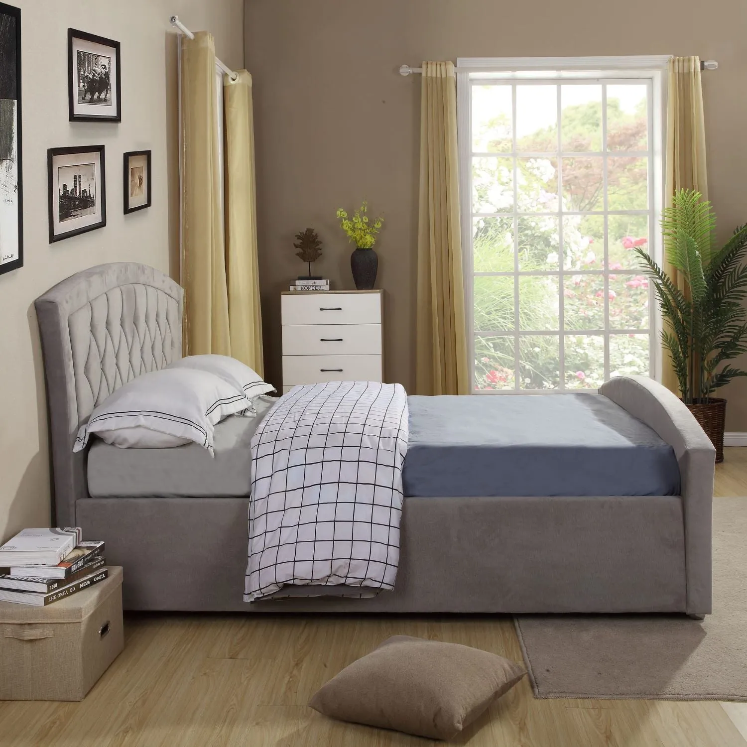 Ella Ottoman Double Bed