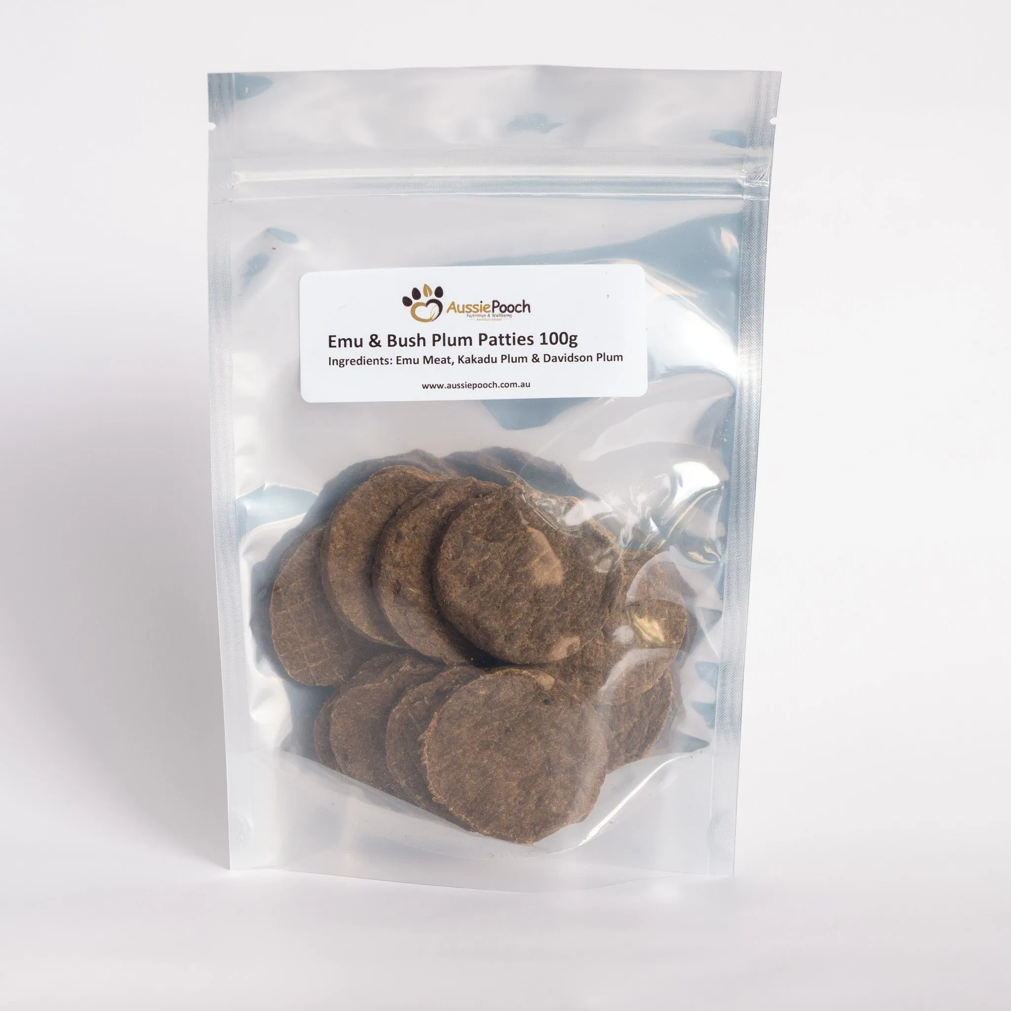 Emu & Bush Plum Patties 100g