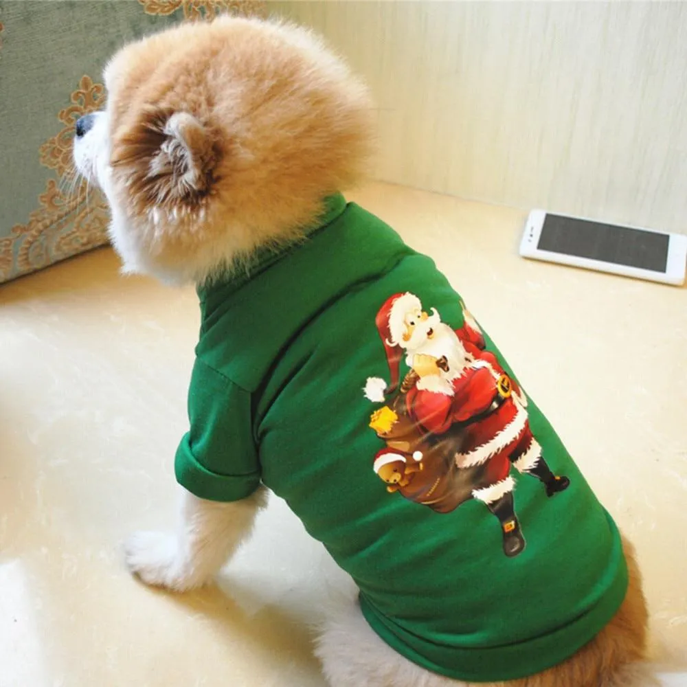 Festive Pet Christmas Clothes