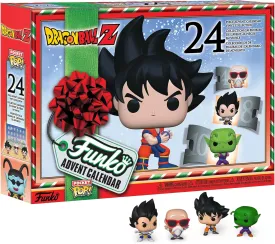 Funko Advent Calendar: Dragon Ball Z - Goku - 24 Days of Surprise - Collectible Vinyl Mini Figures - Mystery Box - Gift Idea - Holiday Xmas for Girls, Boys & Kids - Christmas Countdown