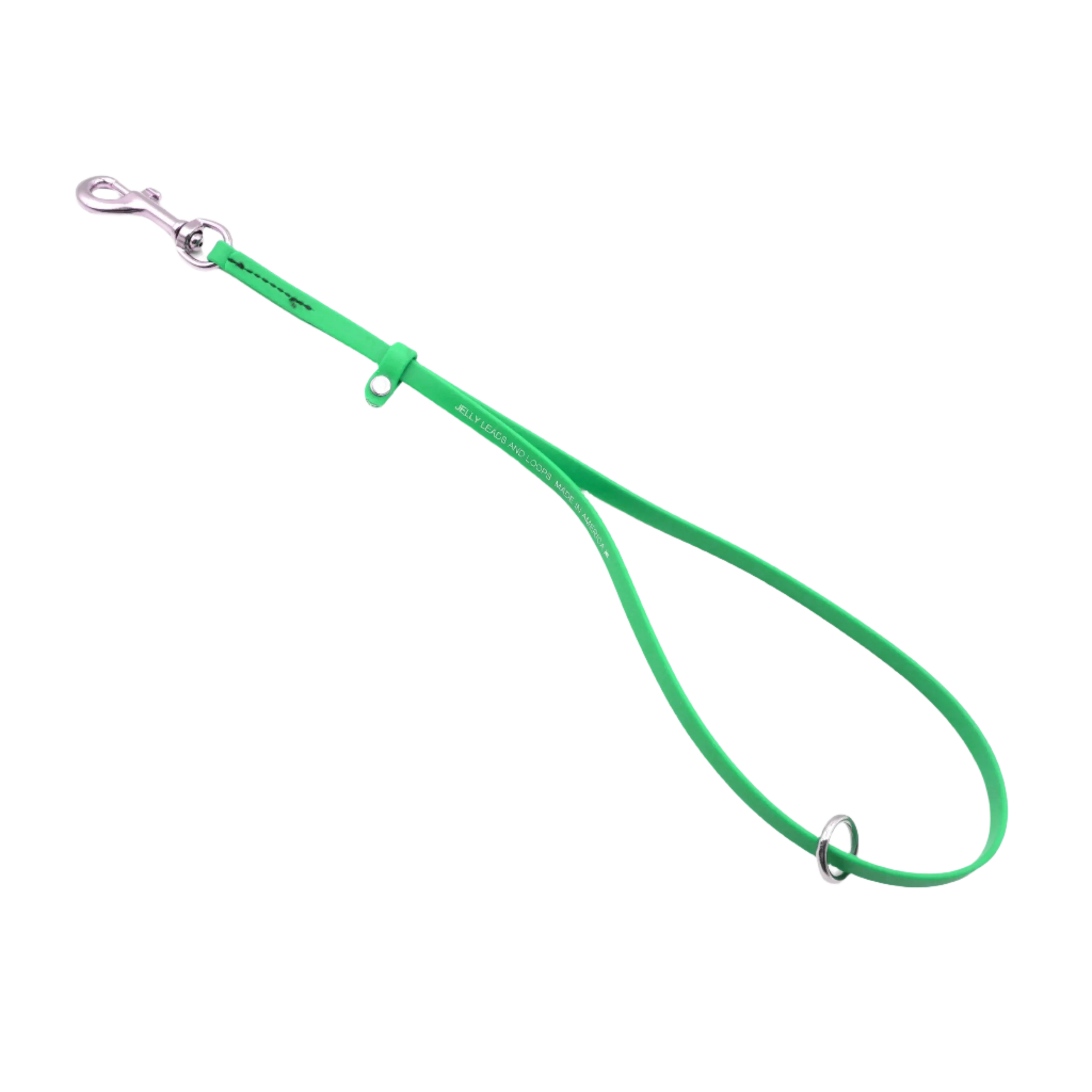 Grooming Loop 3/8"x24" With Ring Lime Green by Jelly Pet