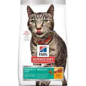 Hills Science Diet Perfect Weight Adult Dry Cat Food 3.17kg^^^