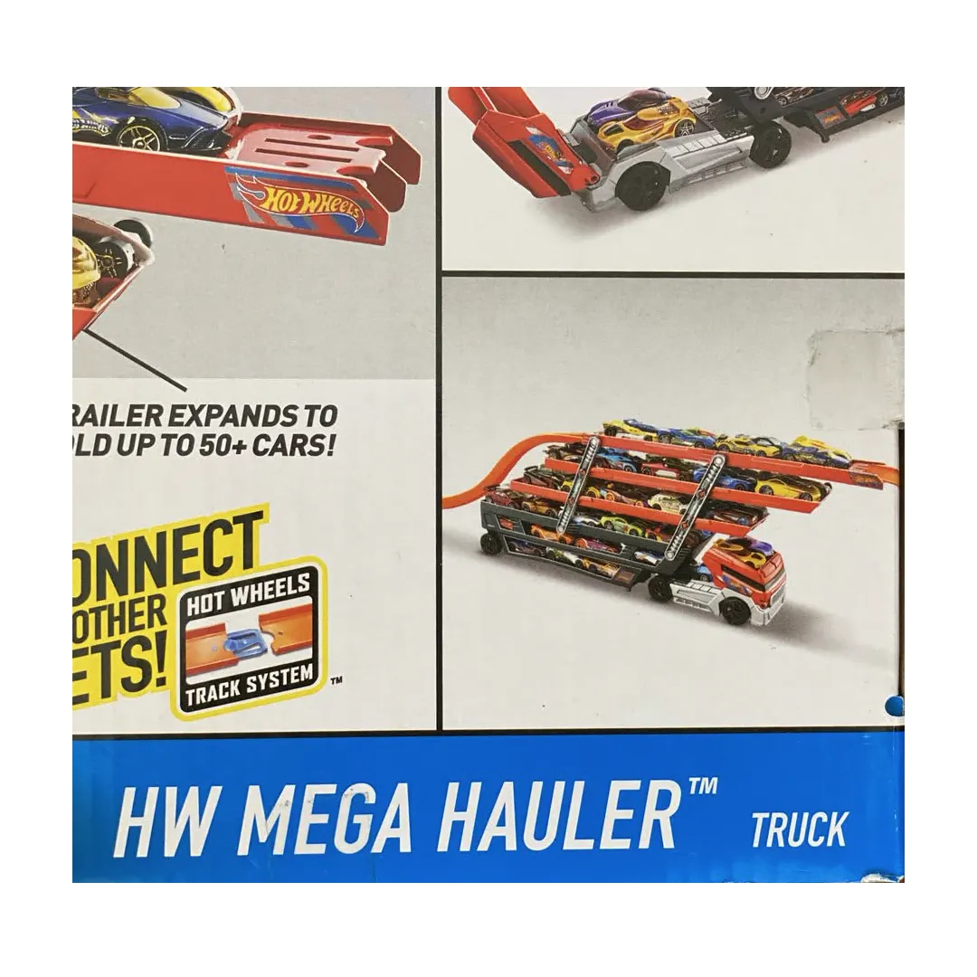 Hot Wheels HW Mega Hauler Holds 50  Cars