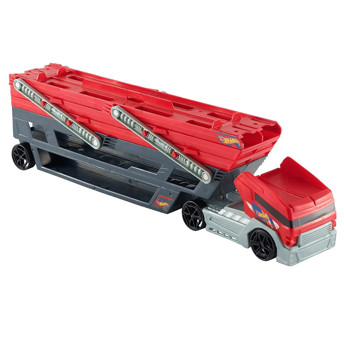 Hot Wheels HW Mega Hauler Holds 50  Cars