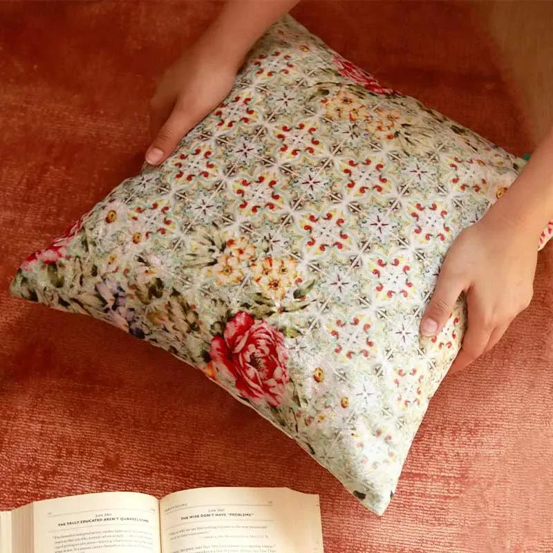 Hydrangea Love Cushion Cover | 16x16 inches