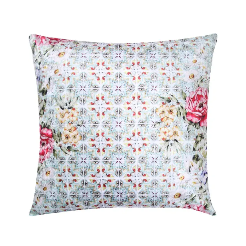 Hydrangea Love Cushion Cover | 16x16 inches