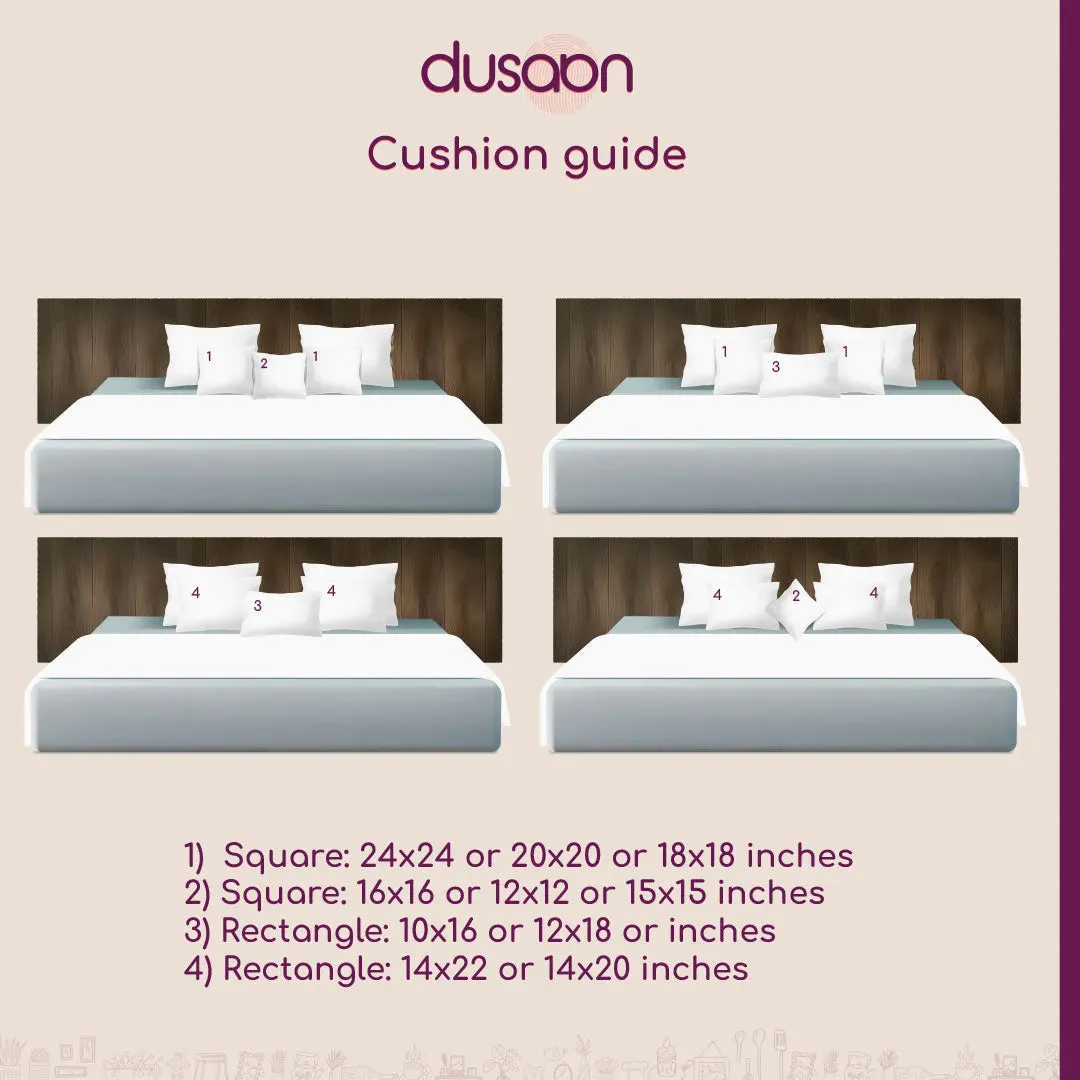Hydrangea Love Cushion Cover | 16x16 inches