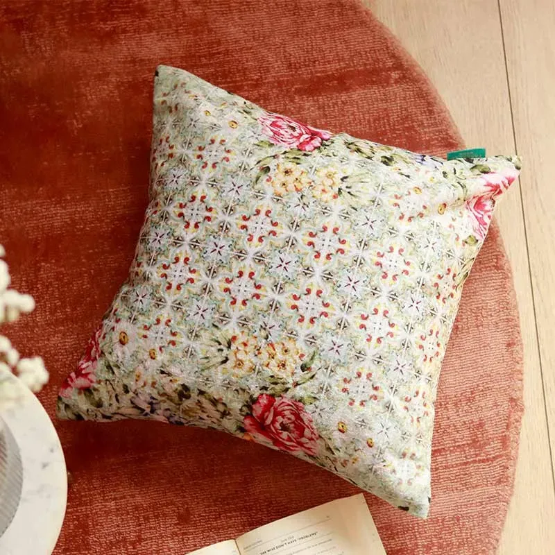 Hydrangea Love Cushion Cover | 16x16 inches