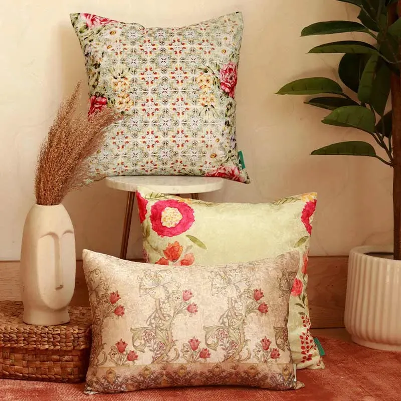 Hydrangea Love Cushion Cover | 16x16 inches
