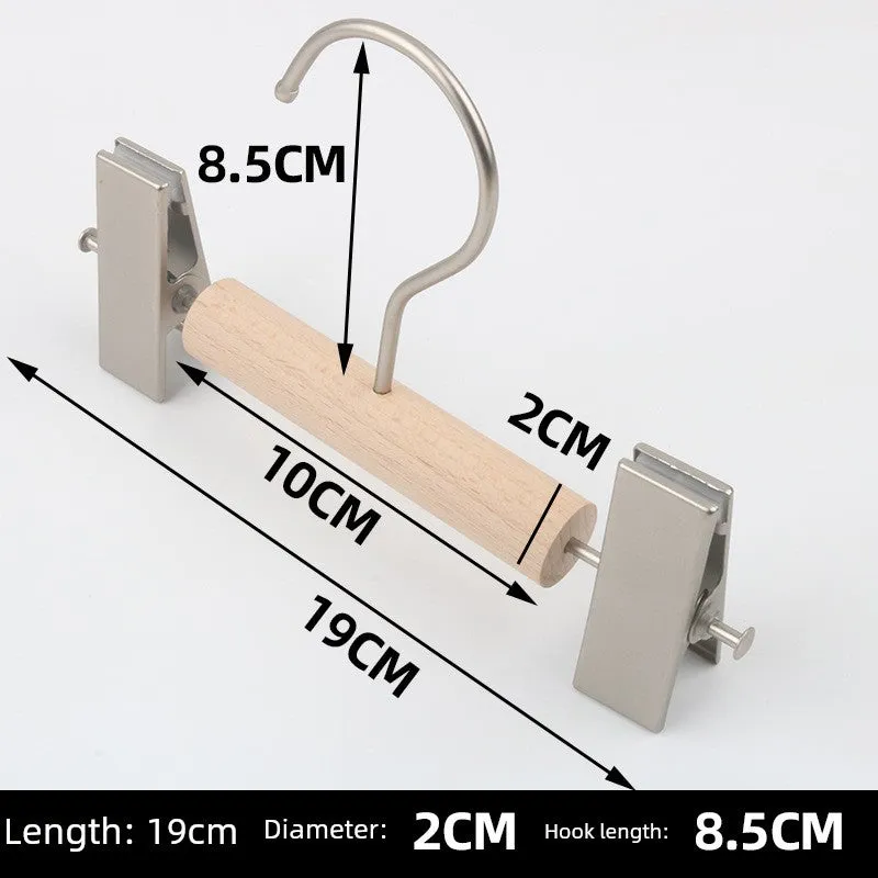 Log Style Mini Baby Pet Clothes Hanger Clip Hanger