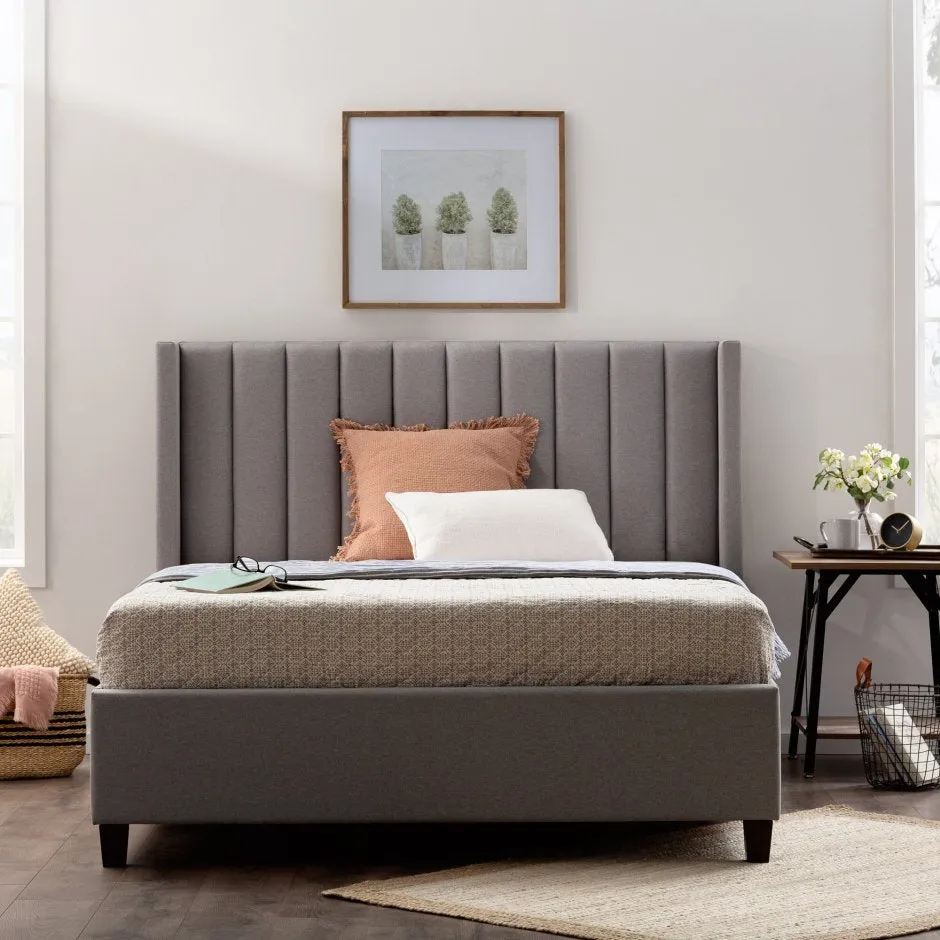 Maya Wingback Beds King Size / L`AMOUR Beds
