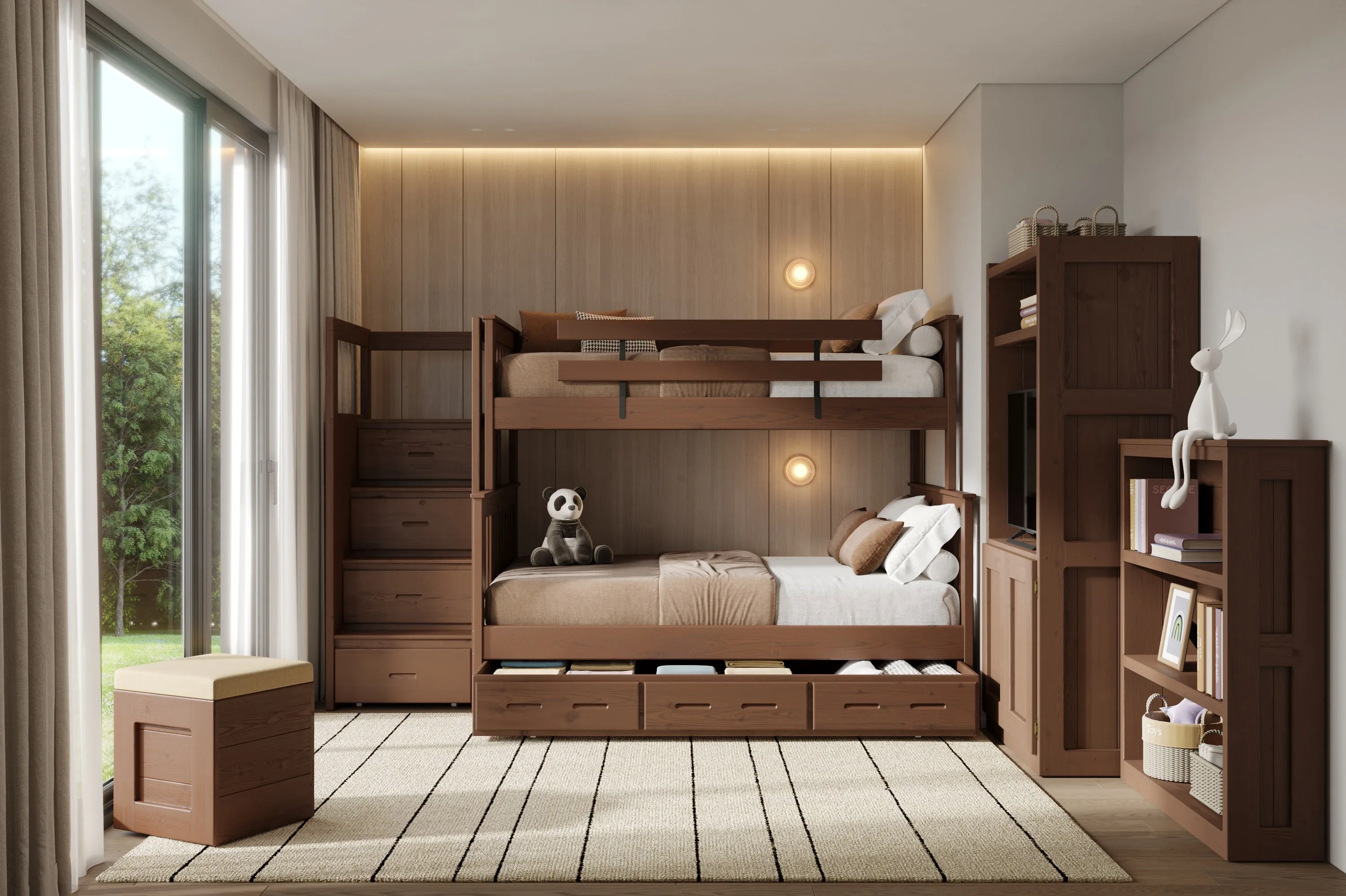Mission Bunk Beds