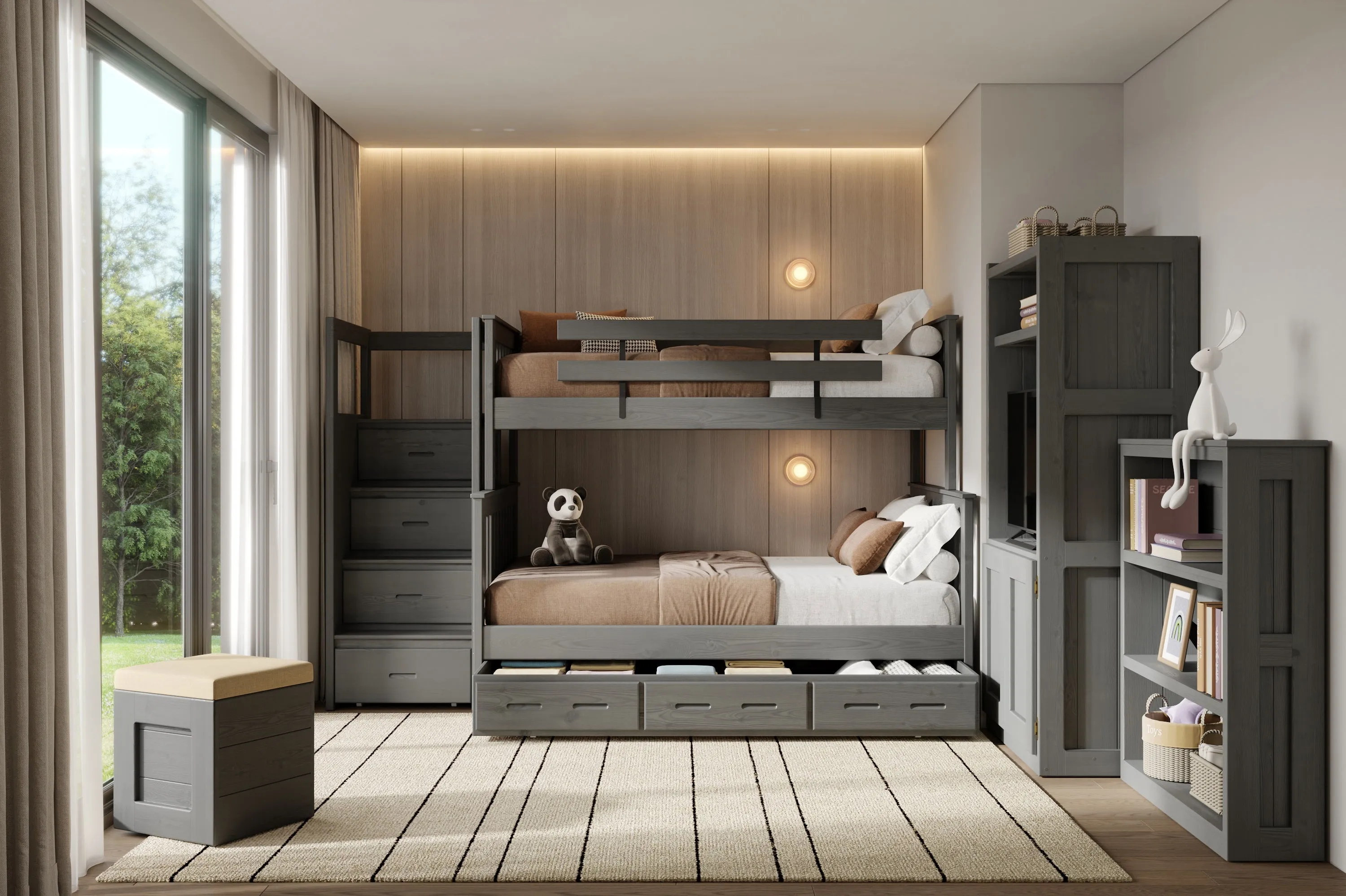 Mission Bunk Beds