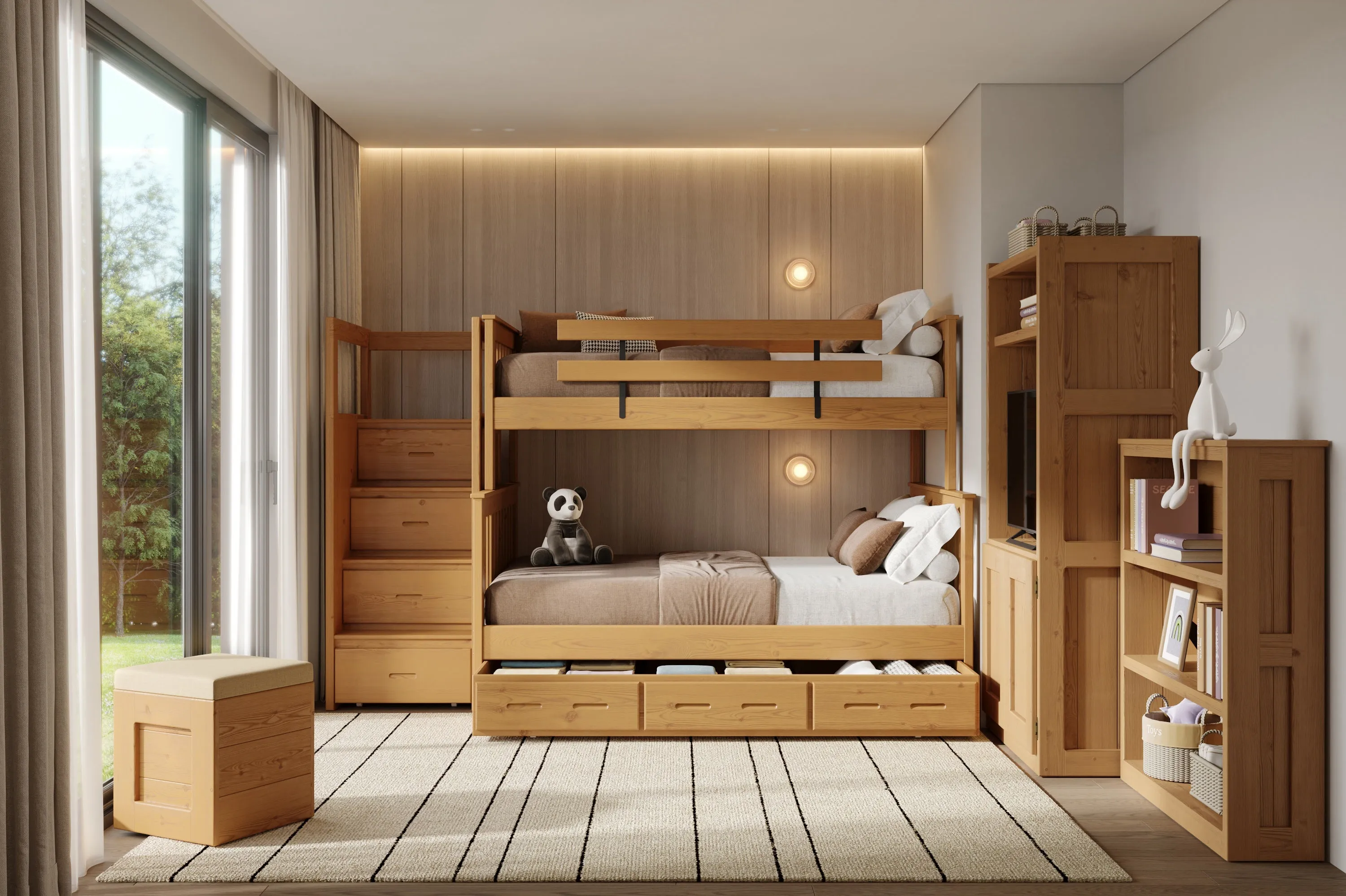 Mission Bunk Beds