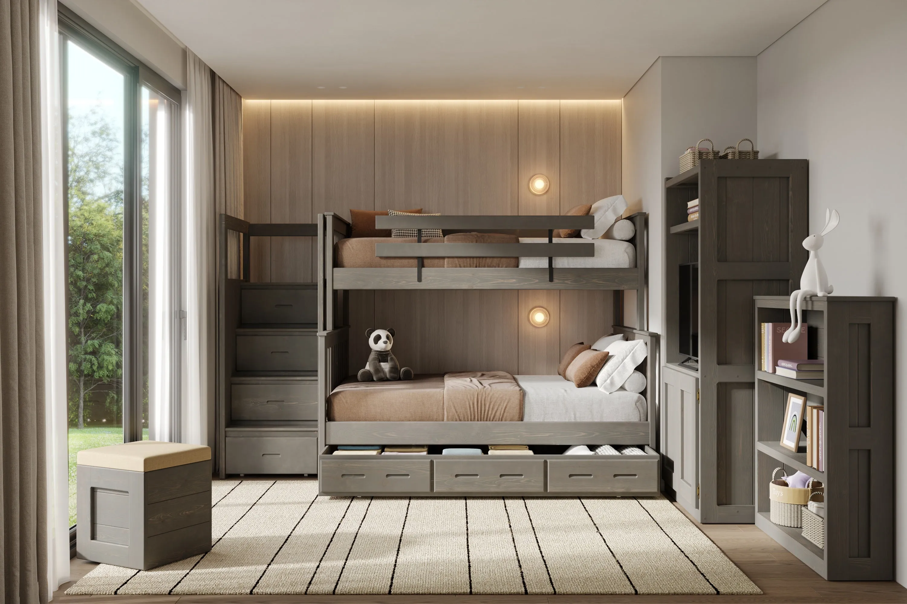 Mission Bunk Beds