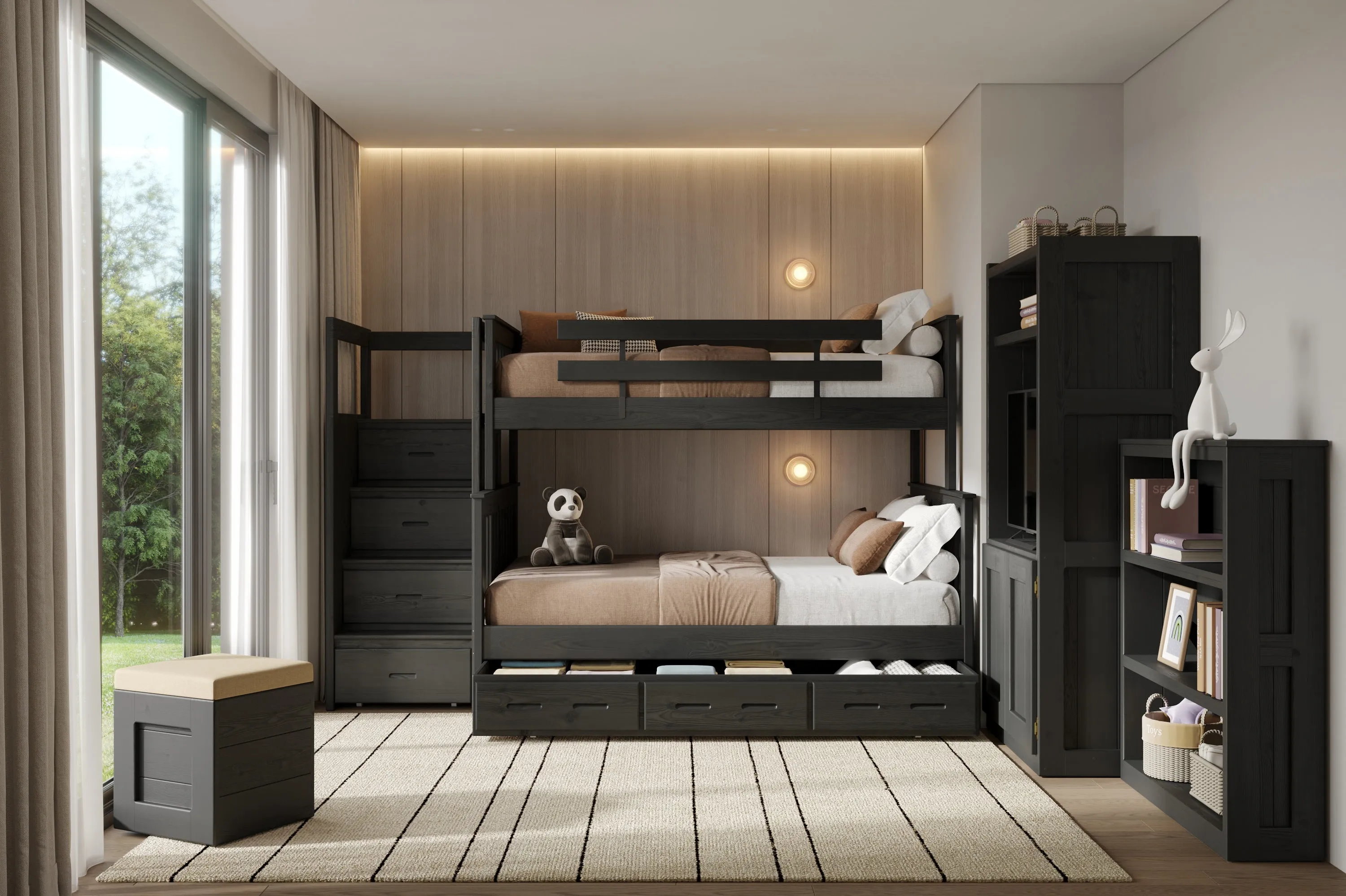 Mission Bunk Beds