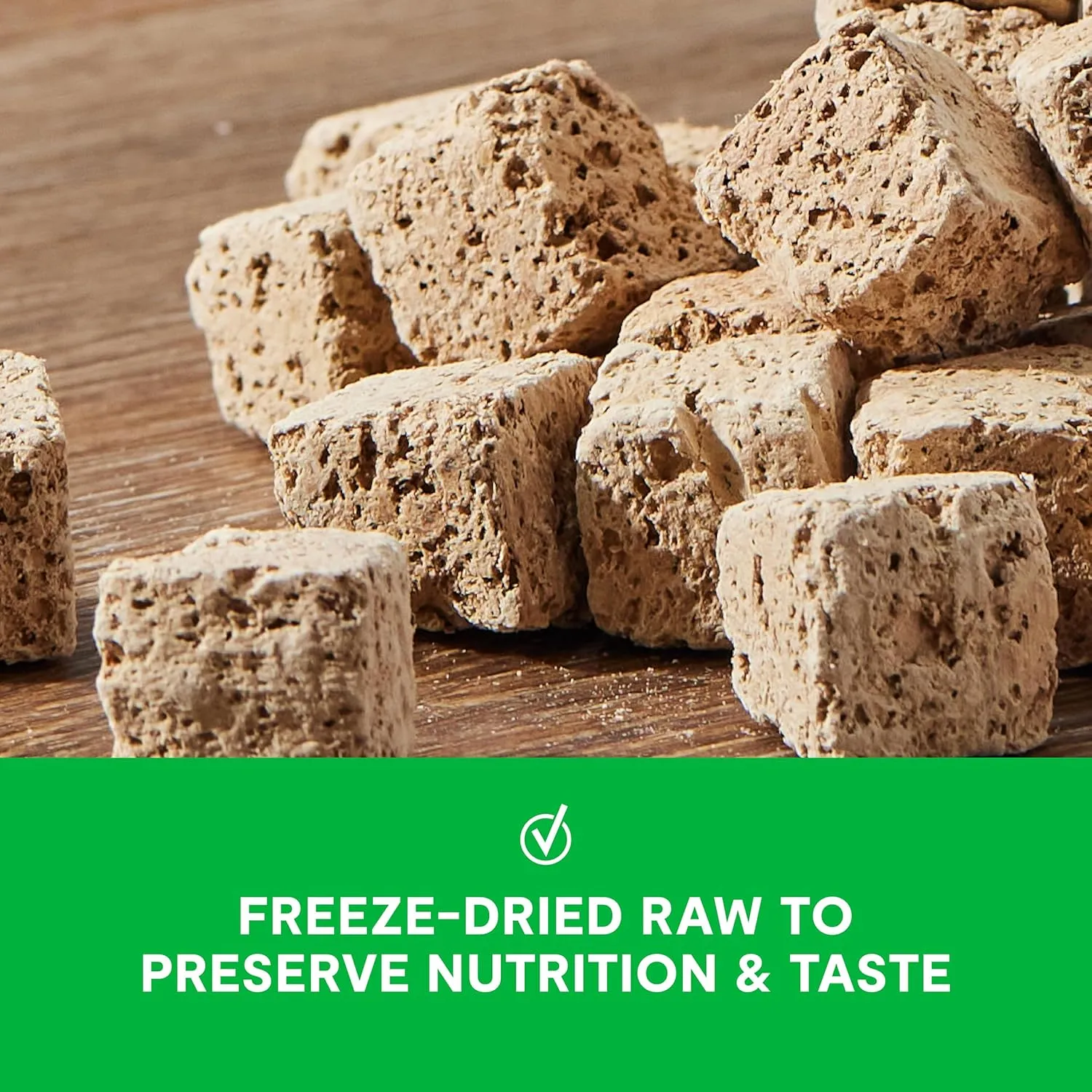 Open Farm Cubes, Freeze-Dried Raw, Single Ingredient Dog Treats, Beef Liver, 3oz Pouch