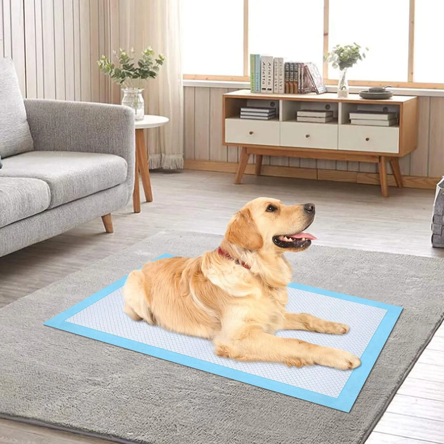 Ownpets Dog Training Extra Large Pad 35 x 32, Leak-Proof 6-Layer Pet Potty Training Pads Pee Pads with Quick-Dry Surface for Pets, Puppies, Adult, Sick & Aging Dogs, 20 Counts
