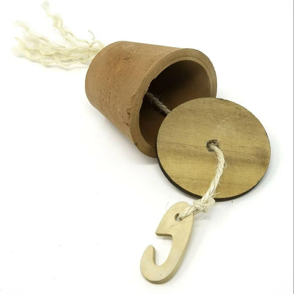 Oxbow Animal Health Clay Forage Pot Chew Toys for Small Animals