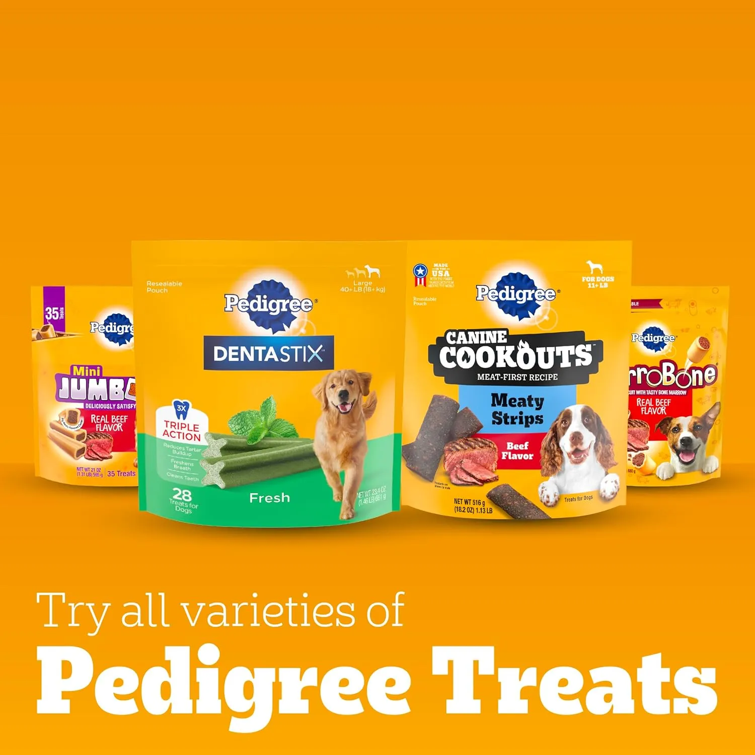 Pedigree Dentastix Small and Toy Breed Dog Treats, Fresh Flavor, 12.31 oz. Bag (51 Treats)