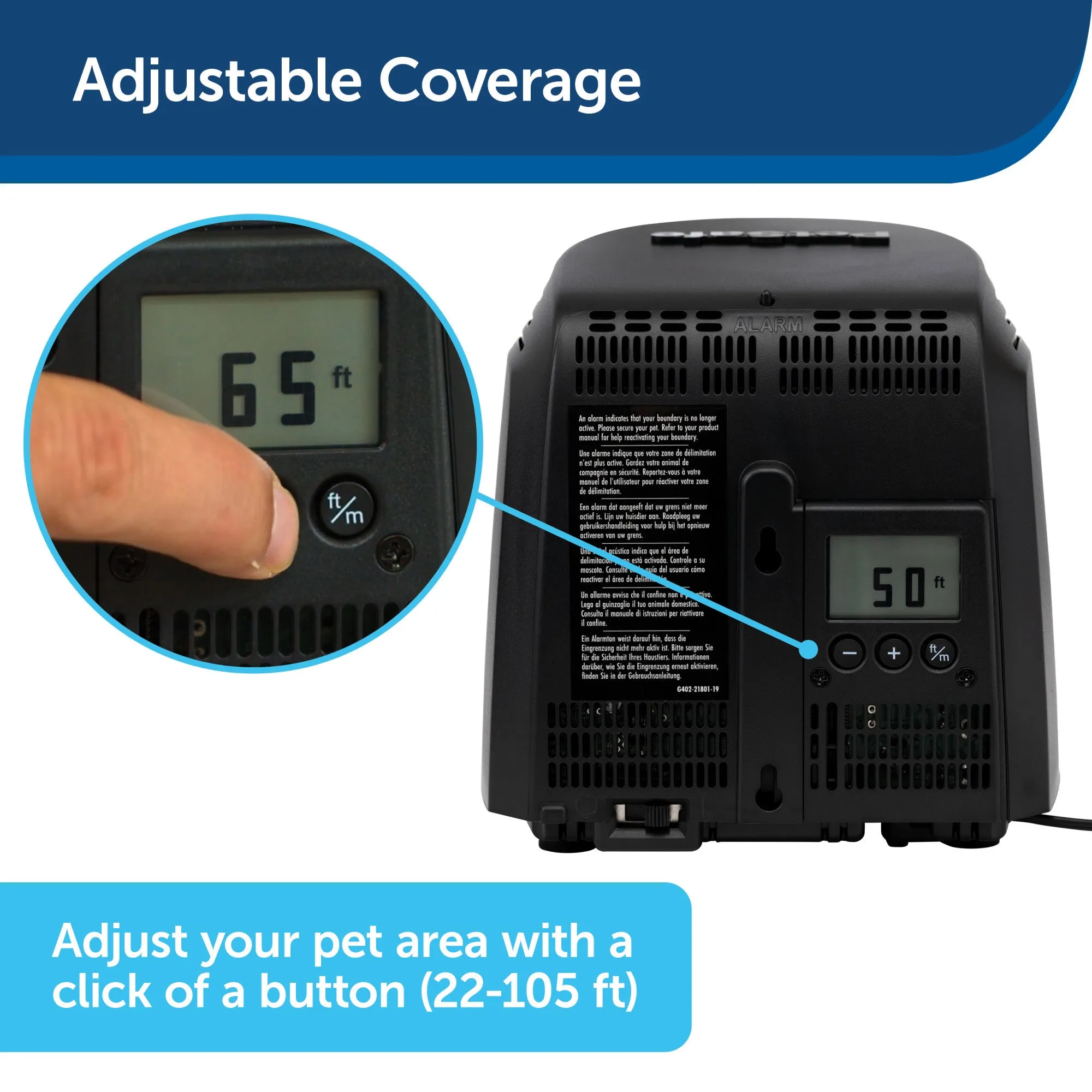 PetSafe Stay & Play Compact Wireless Fence, Secure up to 3/4 Acre Area, Portable System from the Parent Company of INVISIBLE FENCE Brand