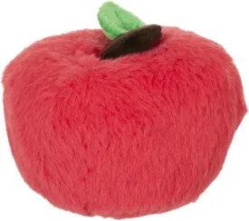P.L.A.Y. Cute Plush Dog Toys - Fruit & Vegetable Themed Durable Squeaker Chew Toy, Great for Puppies & Small, Medium, Large Dogs - Machine Washable, Recycled Materials (Garden Fresh Apple, X-Small)
