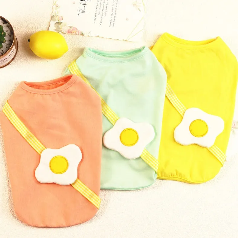 Poached Egg Bag T-Shirt for Dogs – Cute & Trendy Pet Clothes | Claws N Paws
