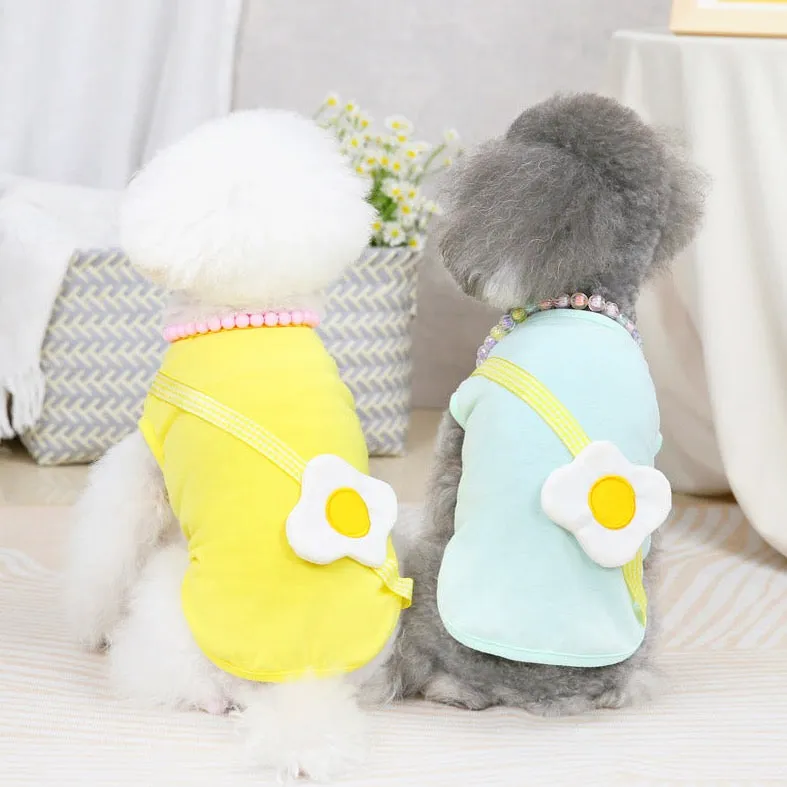 Poached Egg Bag T-Shirt for Dogs – Cute & Trendy Pet Clothes | Claws N Paws