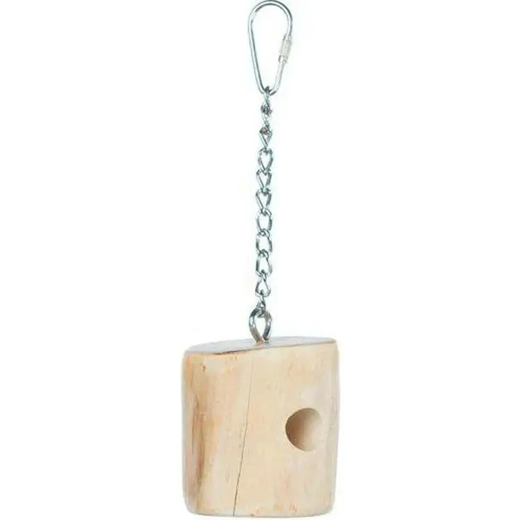 Prevue Wood Cheese Bird Toy