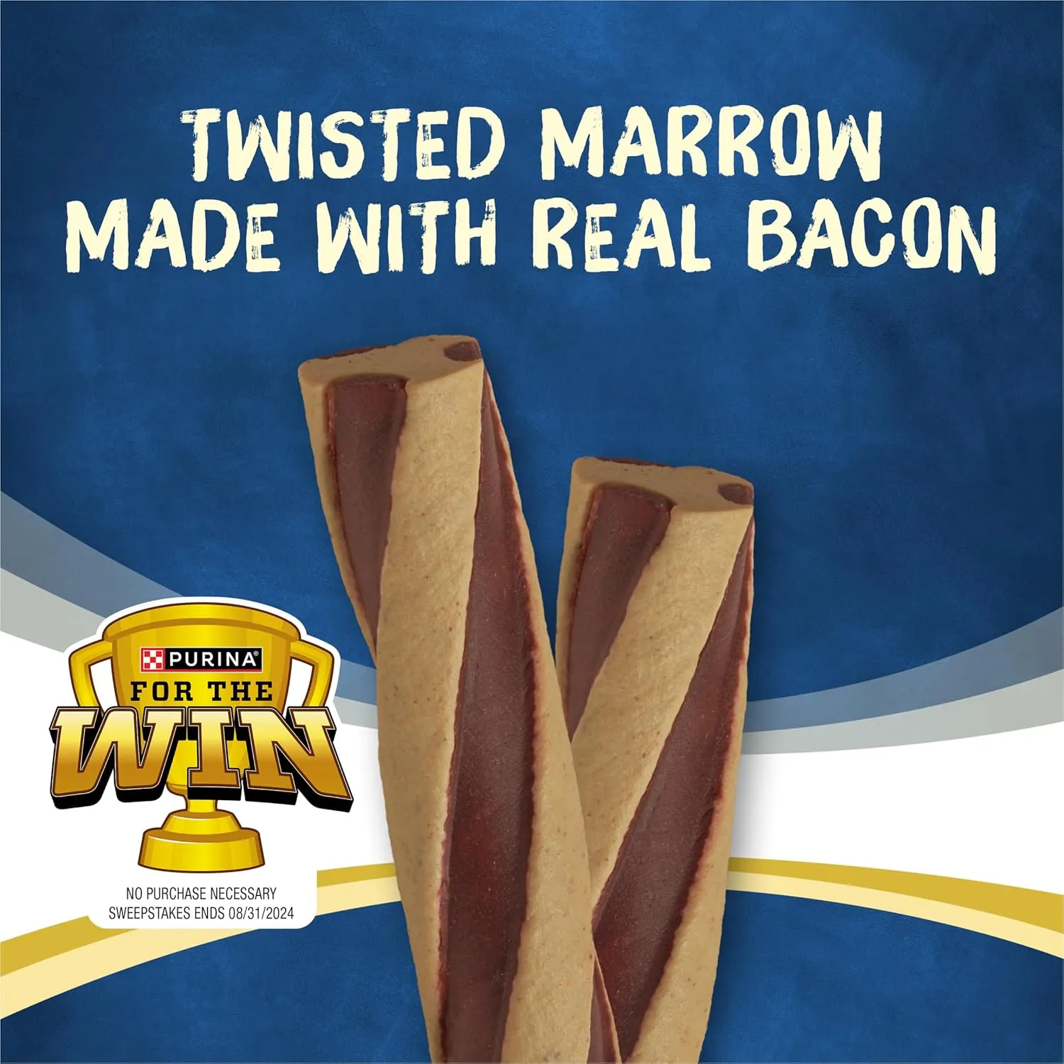 Purina Busy With Beggin' Made in USA Facilities Small/Medium Breed Dog Treats, Twist'd - 10 ct. Pouch