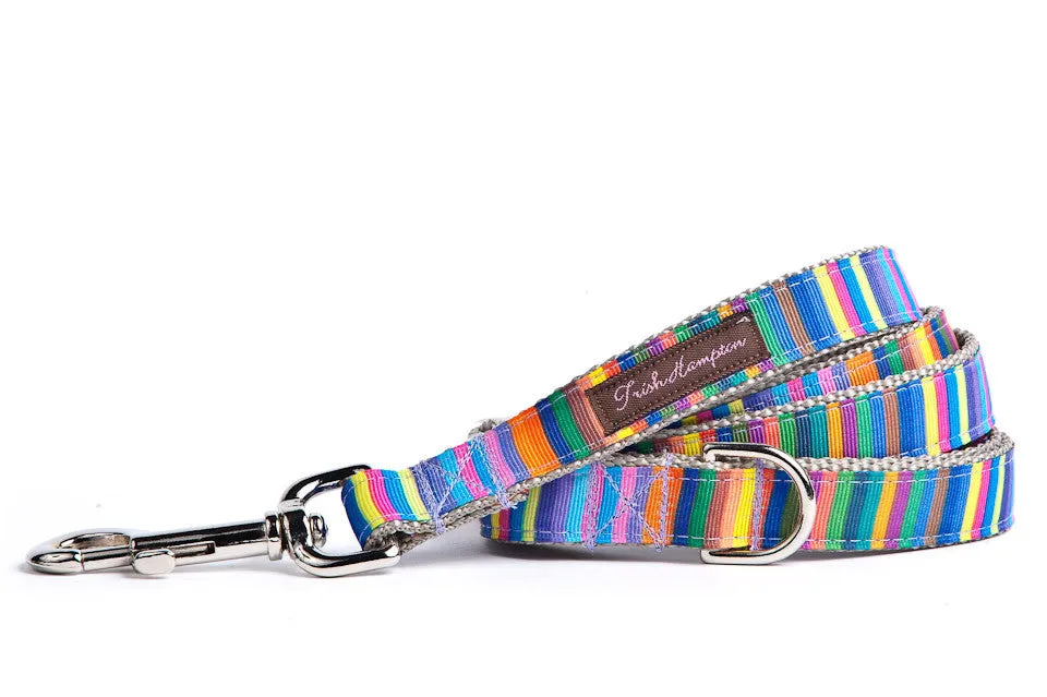 Rainbow Candy Stripe 6ft Sale Dog Leash - 608