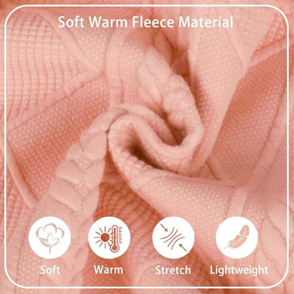 Small Dog Sweater Knitted Pet Sweaters Warm Dog Clothes with Zipper, Hooded Sweatshirt Cable Knitwear Puppy Winter Coat for Small Dogs Girl Boy Soft Cat Apparel(XS, Pink)