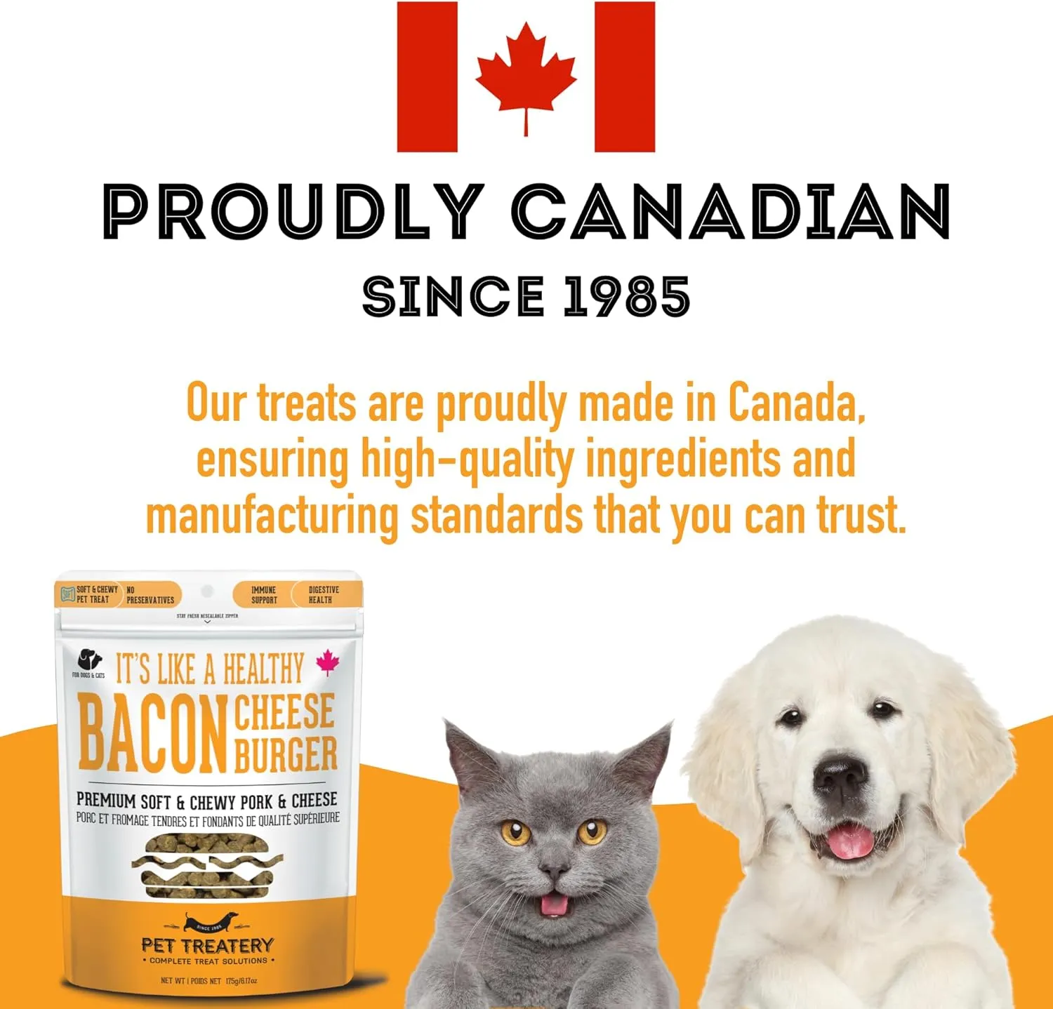Soft & Chewy Cheese & Pork Treats for Dogs & Cats (6.17 oz, Pack of 1) - Pork Dog Treats & Cat Treats - Natural Dog Treats, Grain Free