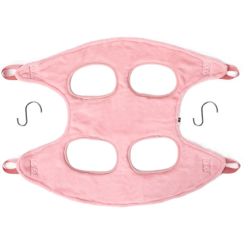 Soft Plush Pet Hammock for Grooming Assistance