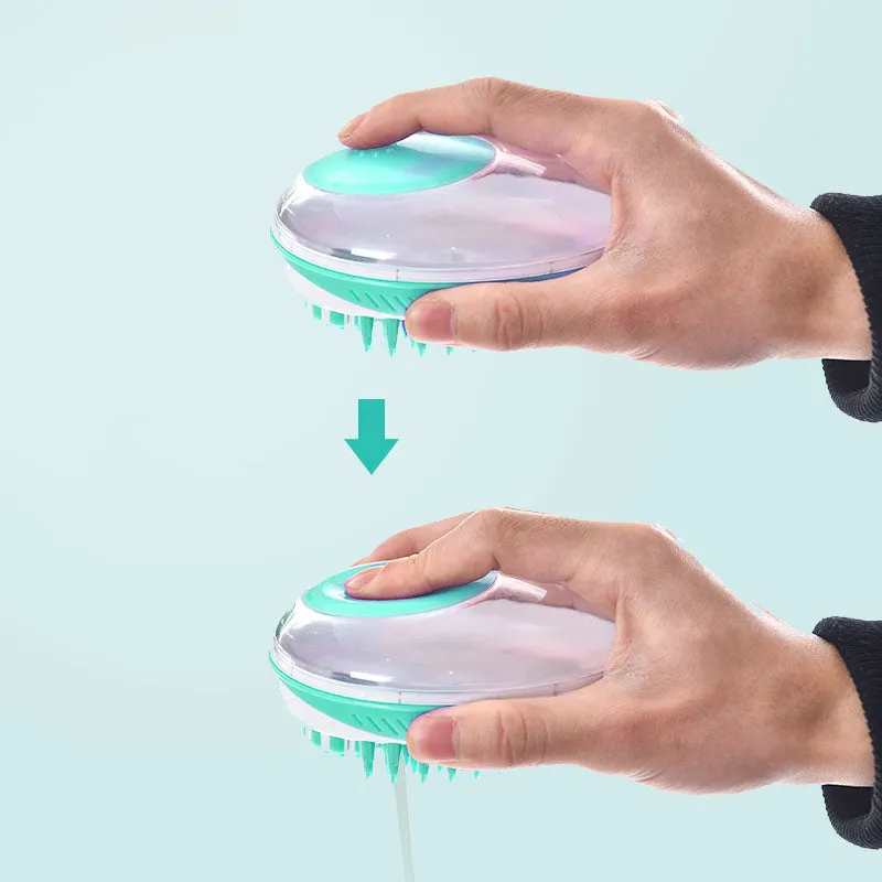 Soft Silicone Grooming Comb