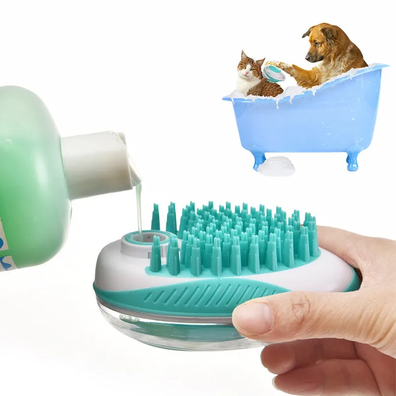Soft Silicone Grooming Comb