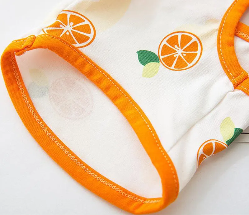 Summer cool pet clothes short small sling dog clothes