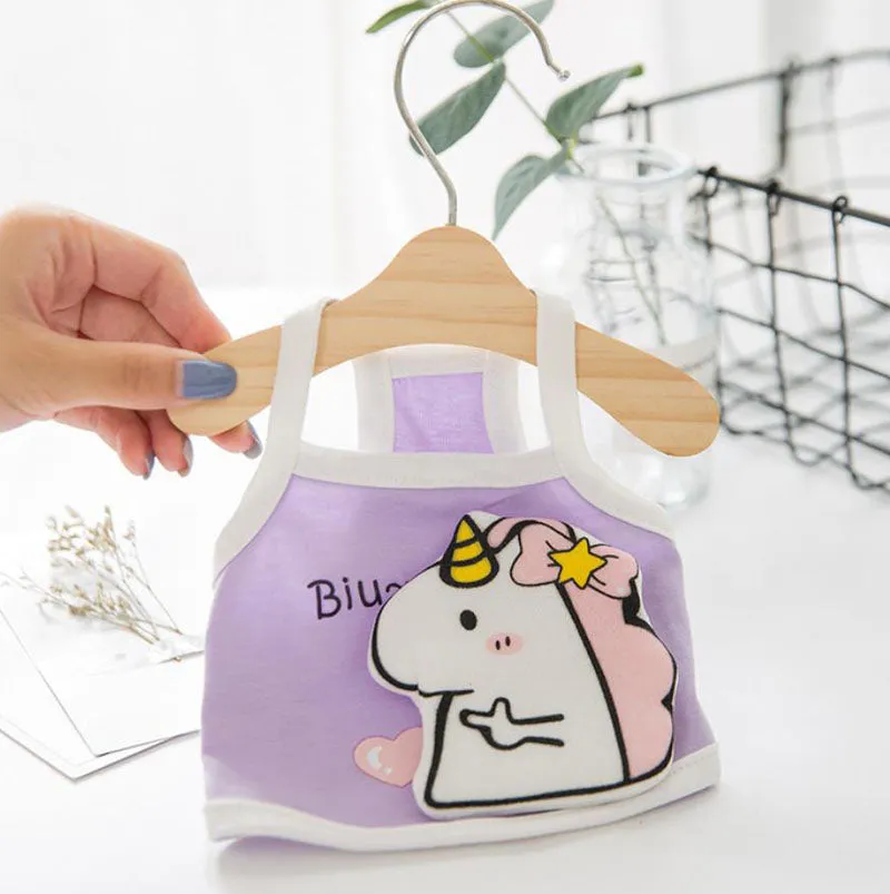 Summer cool pet clothes short small sling dog clothes