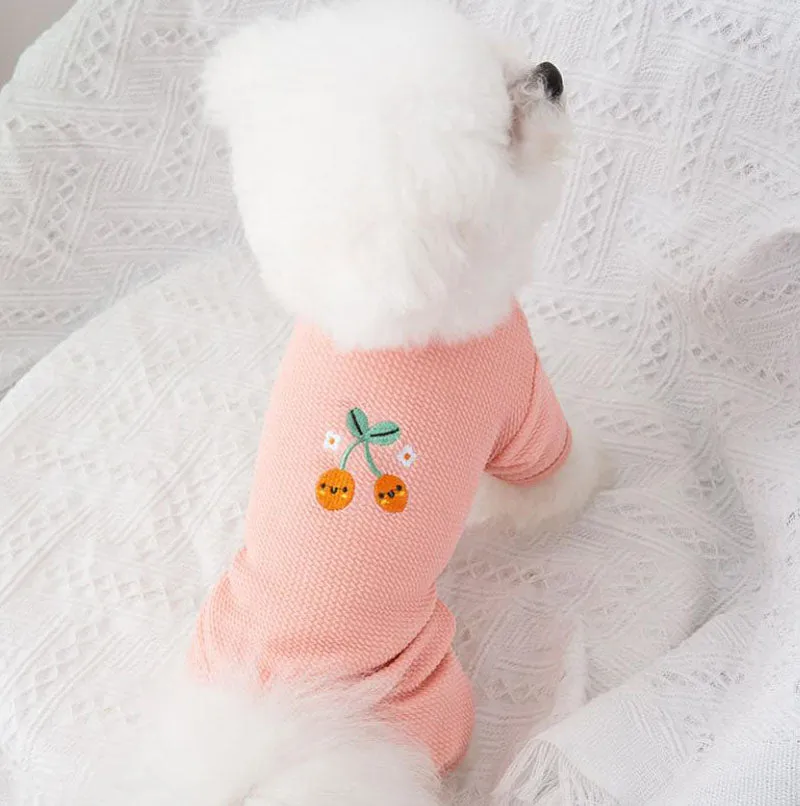 Summer puppy four-legged home wear thin breathable clothes