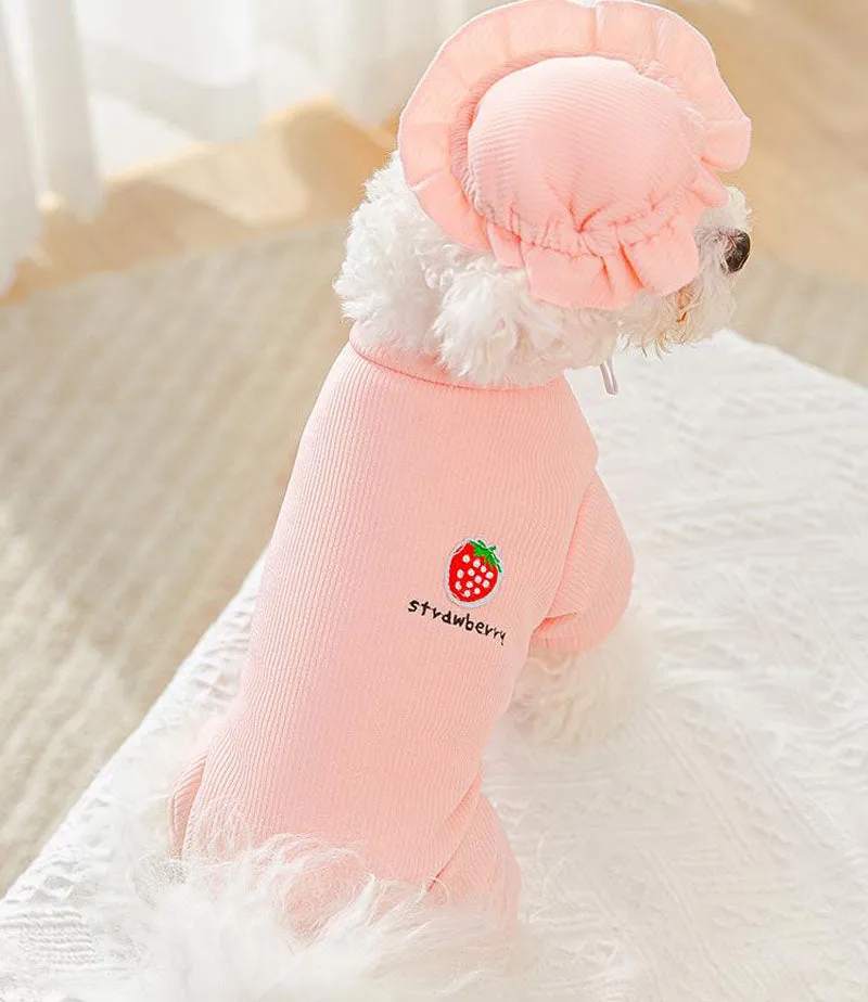 Summer puppy four-legged home wear thin breathable clothes
