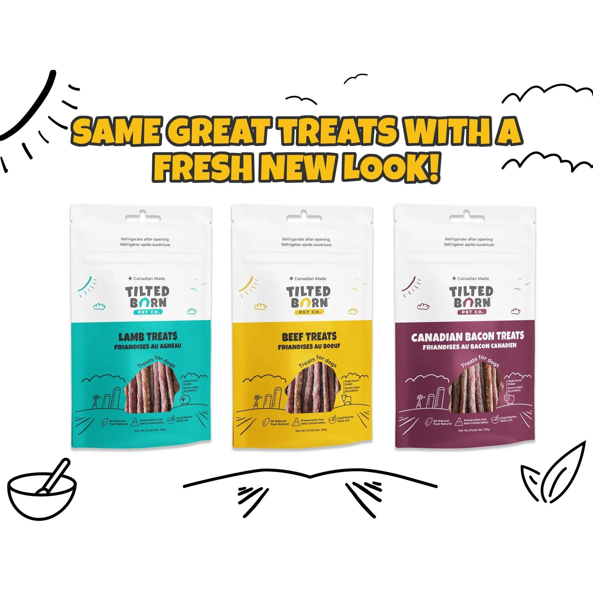 Tilted Barn Canadian Lamb Dog Treats
