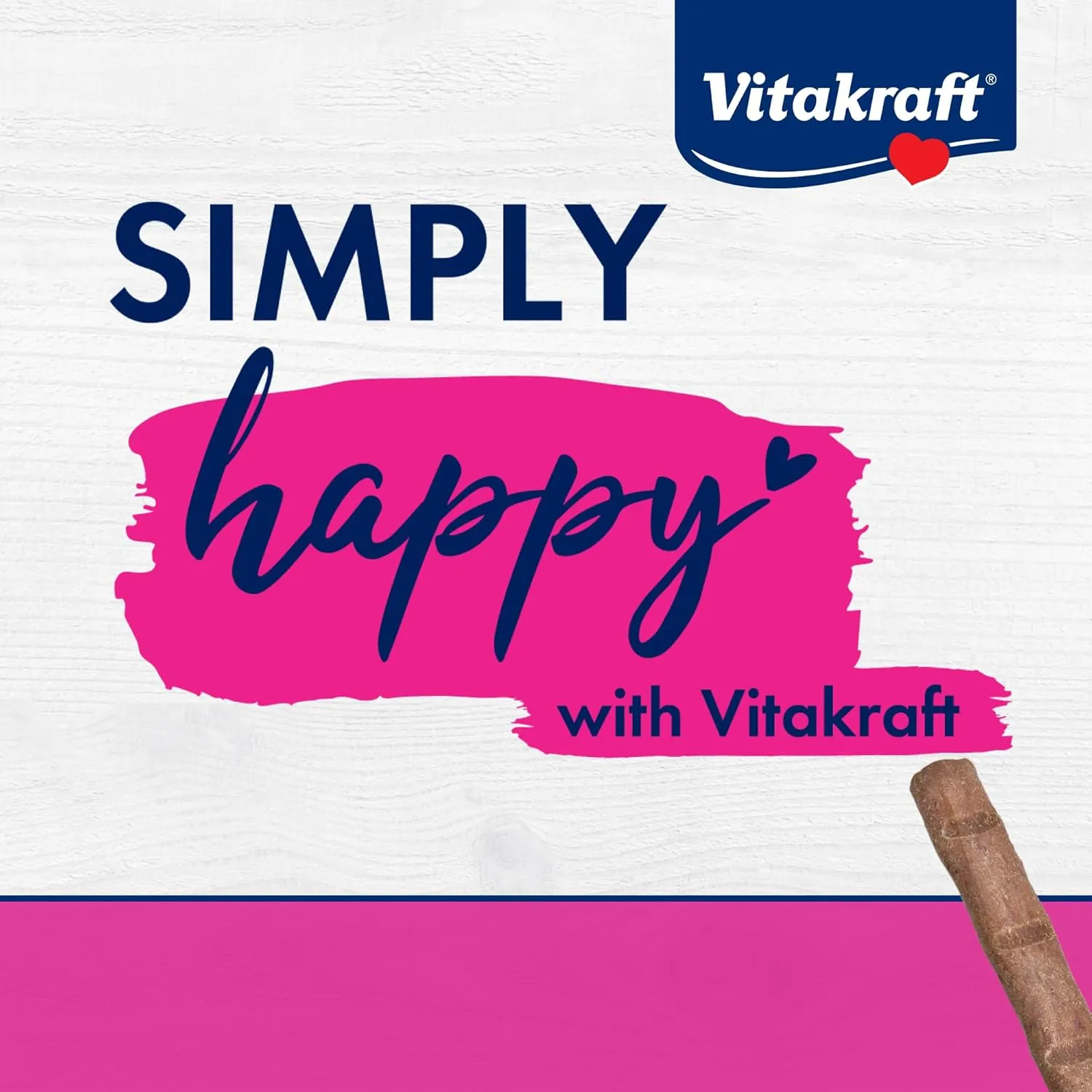 Vitakraft PurrSticks Meaty Cat Sticks - Chicken - Segmented and Breakable Meatstick - Deliciously Tender
